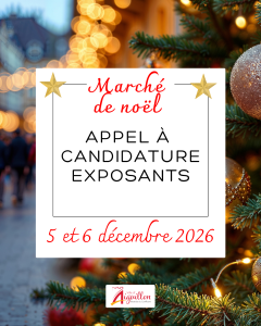 Marché de Noël : exposants, les candidatures sont ouvertes !