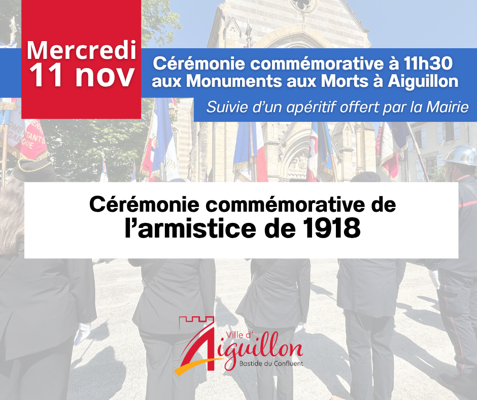 Cérémonie commémorative du 11 novembre