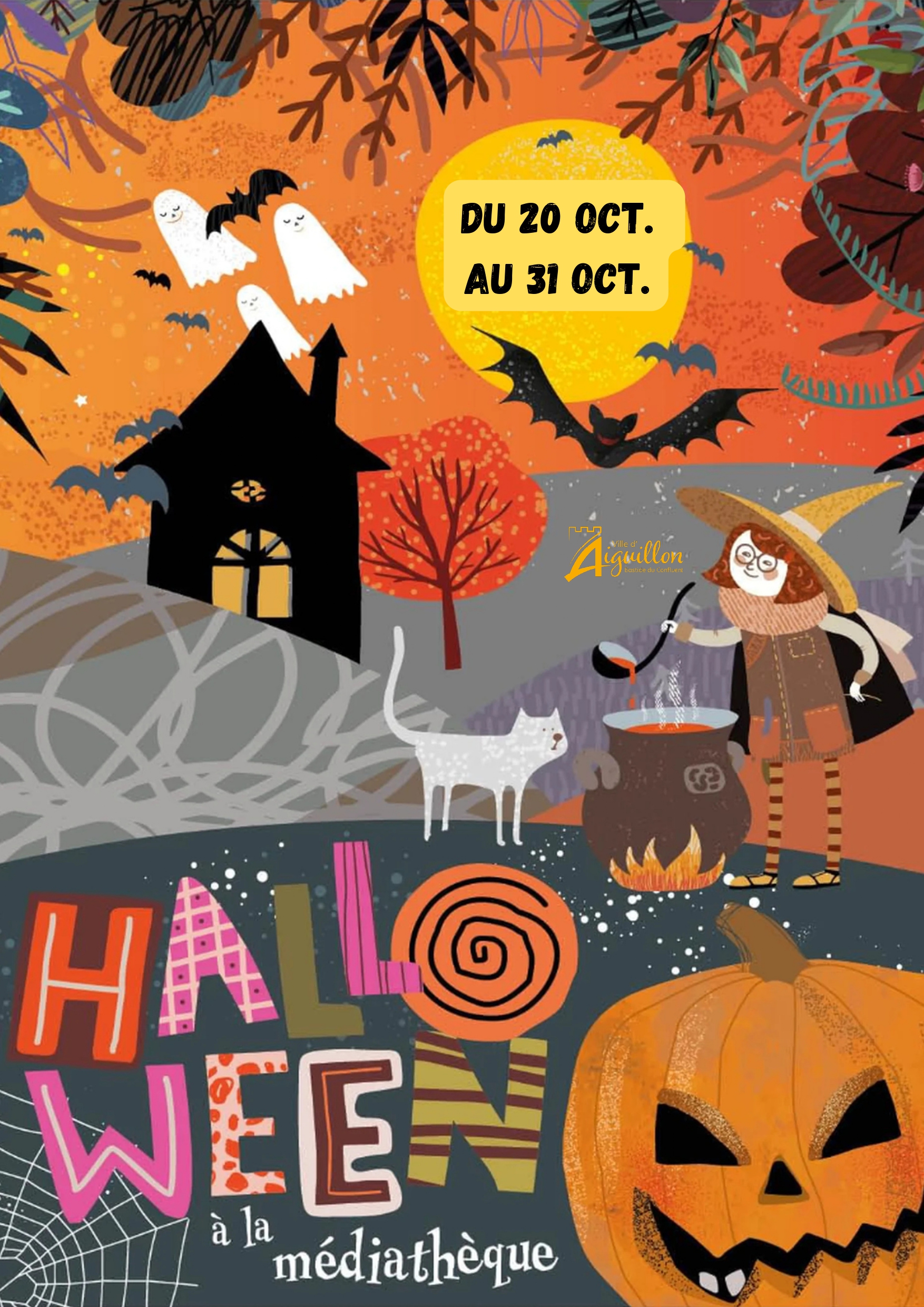 Halloween à la médiathèque