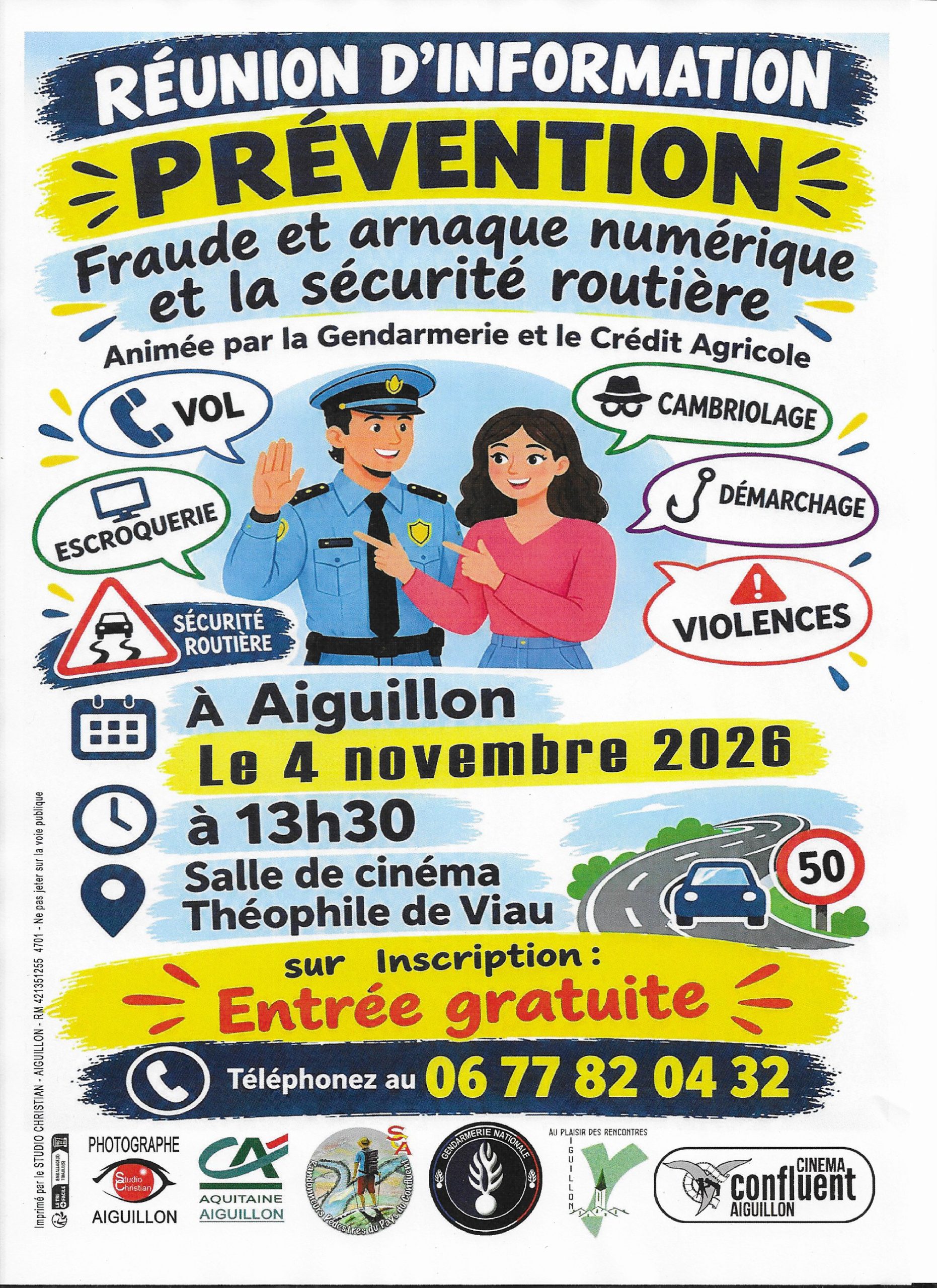 Réunion d'information prévention